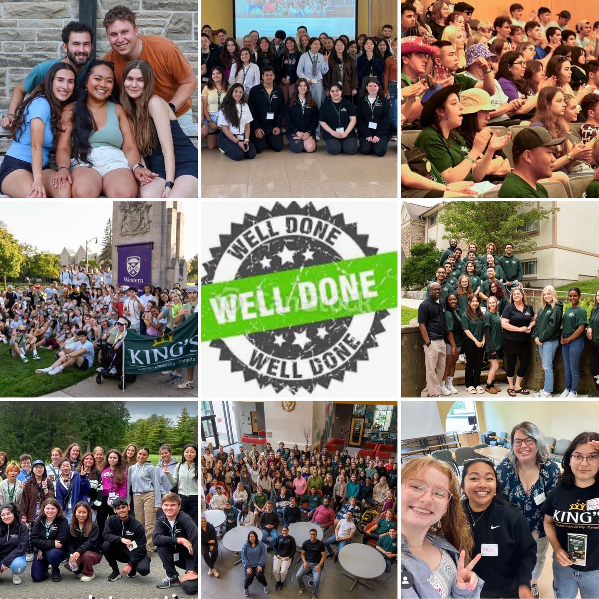 THANK YOU to all the student leaders &amp; staff who worked so hard over last two weeks durning O-Week and Bridging! You make <a href="/KingsAtWestern/">King's at Western</a> a PLACE TO BE, BECOME &amp; BELONG! Well done <a href="/KingsResLife/">King's Residence</a> <a href="/KUCIntl/">King's International</a> <a href="/KingsKamp/">King's KAMP</a> <a href="/KUCSC/">KUCSC</a> <a href="/KingsSophTeam/">King's Sophs</a>