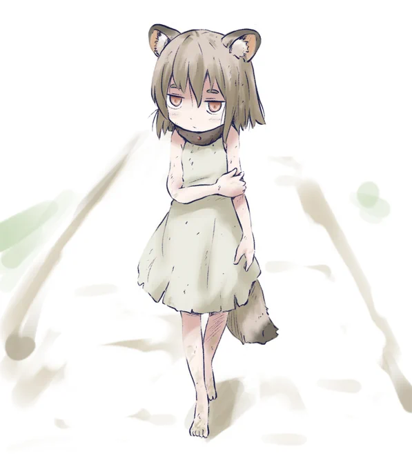 つらかったころのたぬき