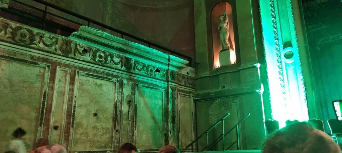 Back home from London after watching the magnificent live production of The Quatermass  Experiment last night in the atmospheric Alexandra Palace theatre(yards from where it all began).What an amazing show. Congratulations to the cast & everyone who made it happen #quatermass70