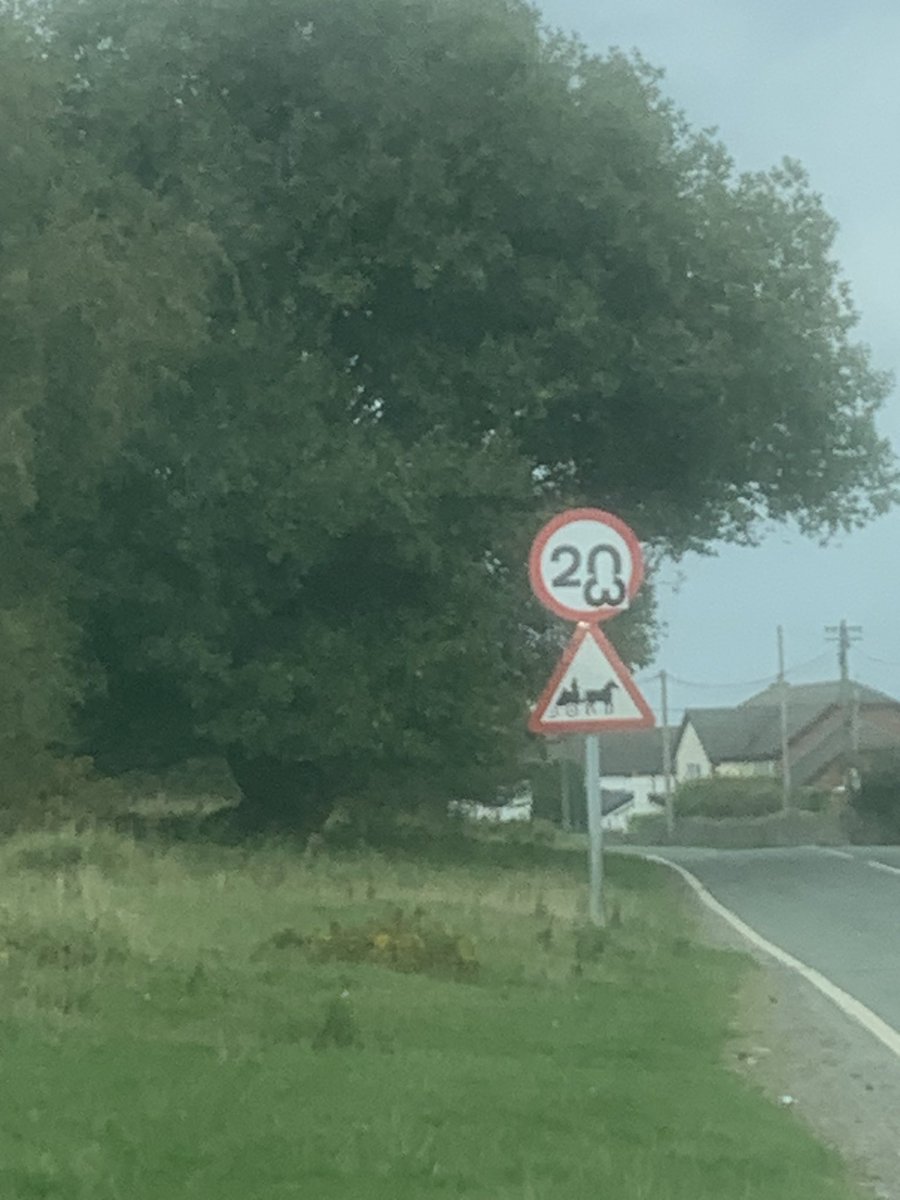 New speed limit in Halkyn #Wales