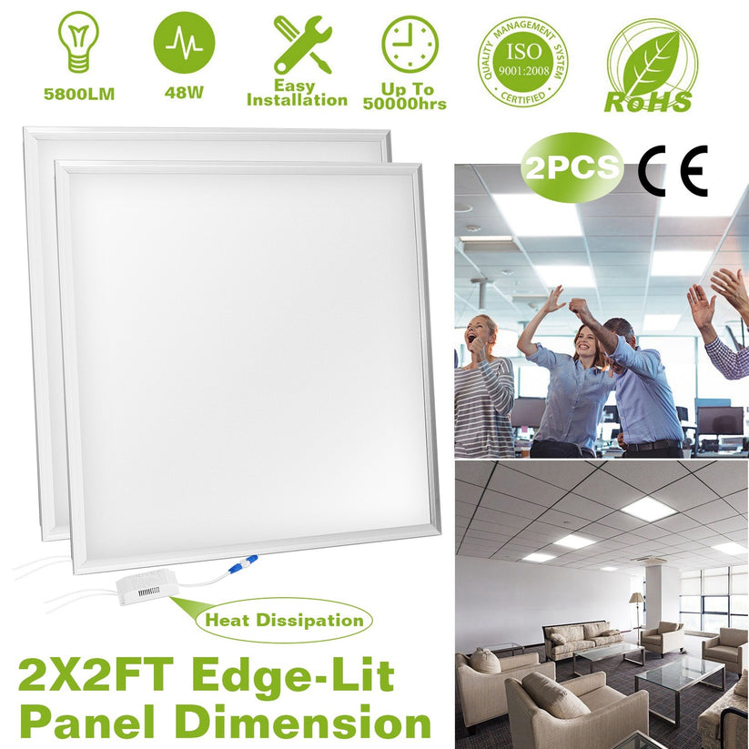 48W 2×2FT LED panel light 5800LM 7000K #48W #22FT #LED #Panel #Light #5800LM #7000K #Ceiling #Lighting #150W #Equivalent #LED #Troffer #Recessed #EdgeLit emicastoreworld.store/products/d0100…