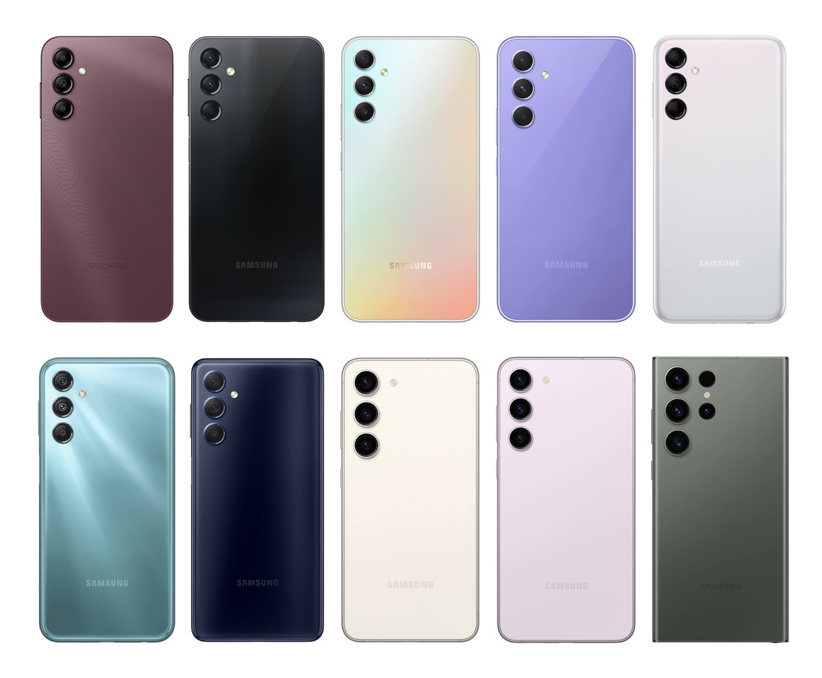 "iPhone looks the exact same every year for five years now."

Meanwhile Samsung: