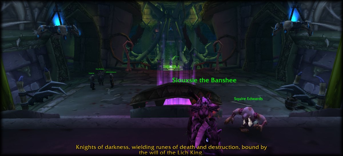 Imperious0212's tweet image. Not much different just got the old intro with the old #Acherus with The Lich King, Darion and Baron Rivendare.
I guess Allied races and Pandarens get one with Bolvar.
#Warcraft
