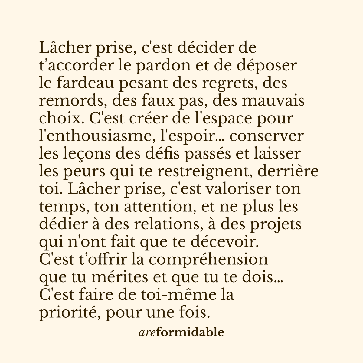 areformidable's tweet photo. La compréhension que tu te dois... 💌 #areformidable #citation #developpementpersonnel #epanouissement https://t.co/1Gnof78OyP