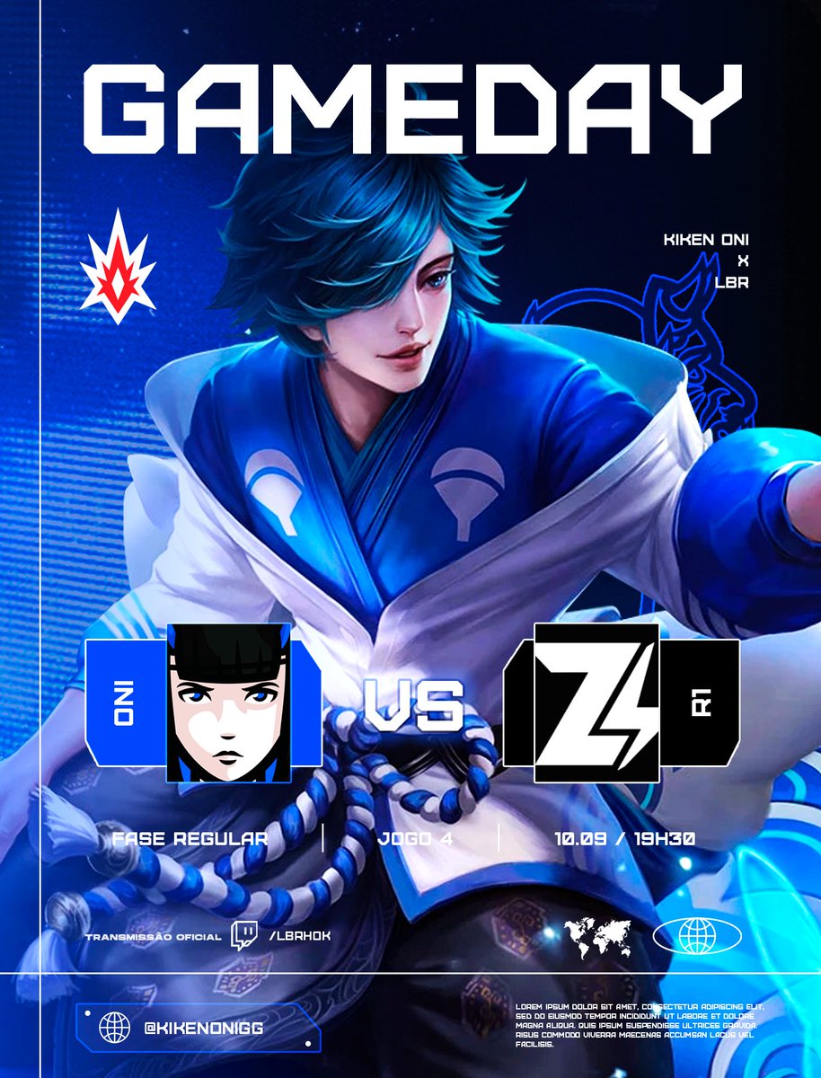 Hoje é dia de jogo pela LBR Legends, agora, enfrentando a <a href="/zeusesportsbr/">TEAM ZEUS E-SPORTS</a> !

Ontem saímos com mais uma vitória contra a Red Knights e-sports e vamos em busca de mais um ponto, com muita garra e determinação.

Vem com a tua torcida na #GoONI