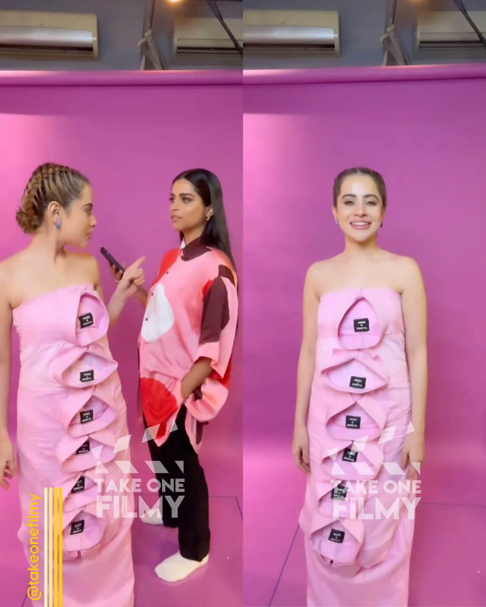 'Shirt Up,' replies #UrfiJaved 😂 to #LillySingh's inquiry about her outfit. 👗When these two powerhouses come together, it's a fashion and entertainment extravaganza.