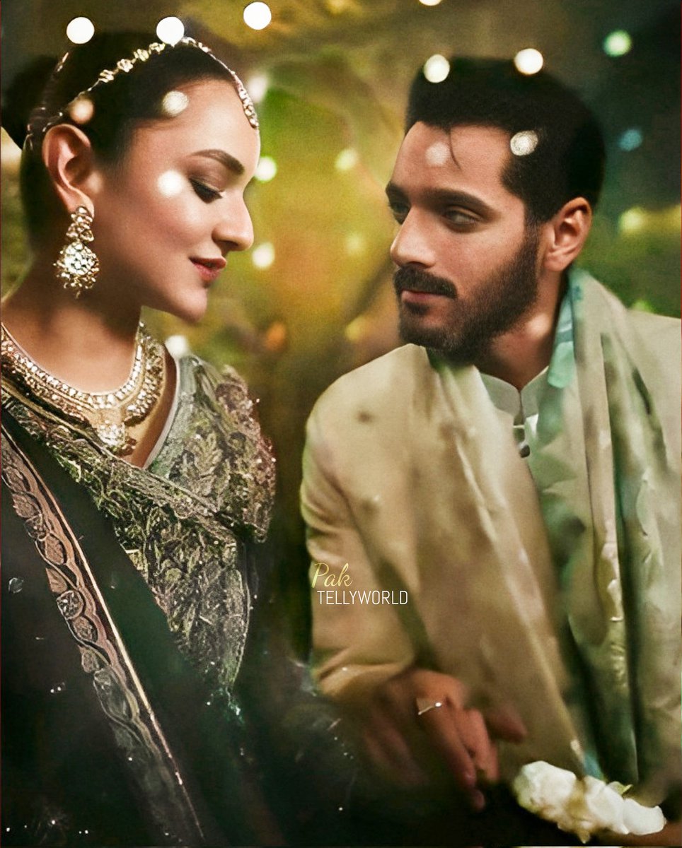 Duo looking haseen in green 💚..
.
#YumHaj #MeerAsim 
#TereBin