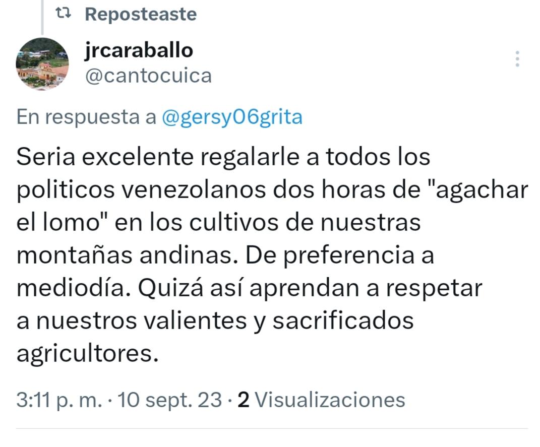 gersy06grita's tweet photo. Todavía en este país tenemos intelectuales que expresan muy bien sus ideas https://t.co/QhT8RUY6aG