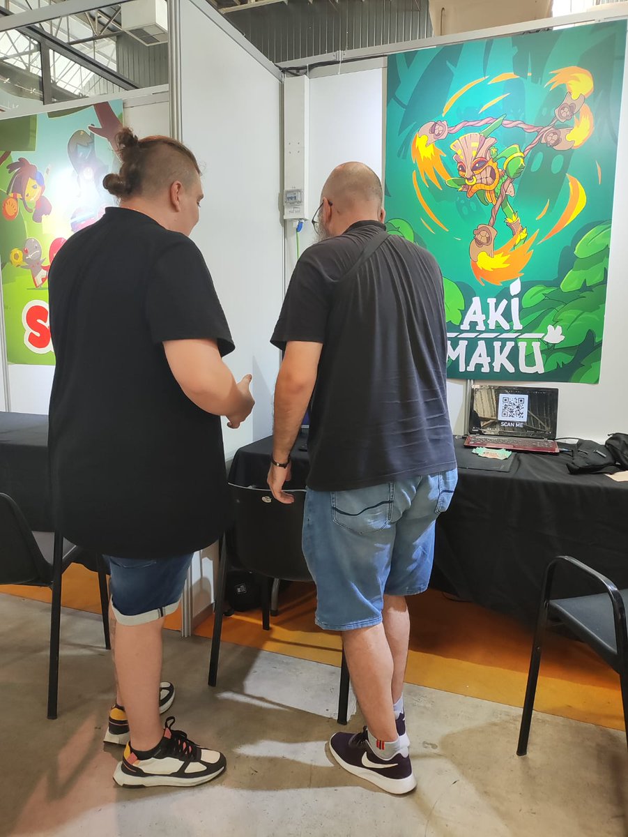 GranJ_dev's tweet image. Que pasada la #IndieDevDay2023 , nos vamos igual de reventados que de super contentos, ha sido una experiencia fantástica y hemos conocido a gente maravillosa. Muchísimo potencial en la comunidad indie española.