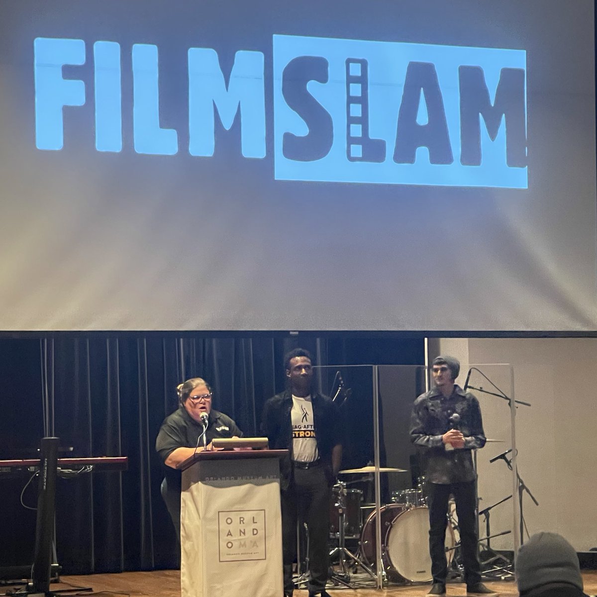 Awesome <a href="/TheFilmSlam/">FilmSlam’s next screening: TBA</a> session at the Orlando Museum of Art; big shoutout to <a href="/RicardoWilliams/">Ricardo Williams</a> who previewed his film RONIN! 🫶🏽