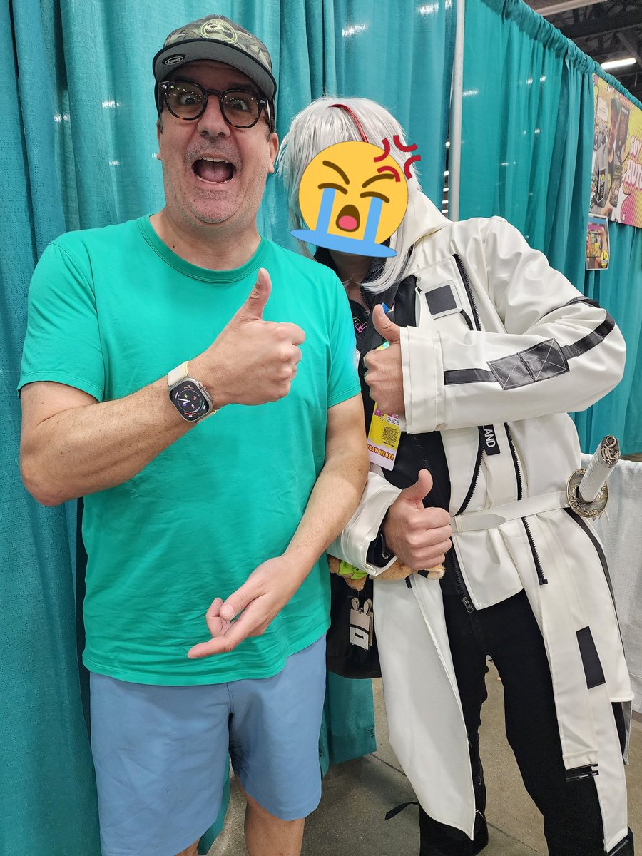 With Dana Snyder at #AnimateDesMoines #Arknights