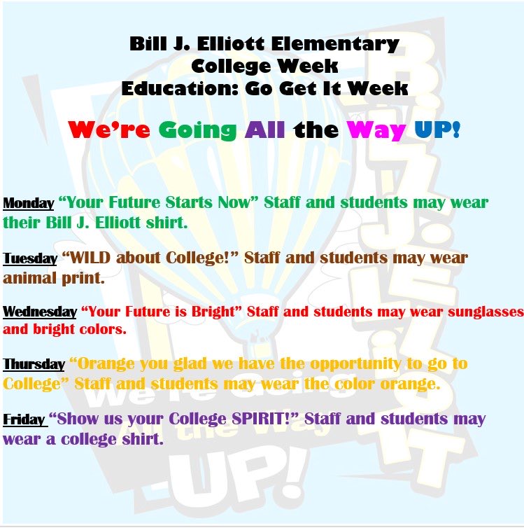 Bill J. Elliott Elementary tweet media