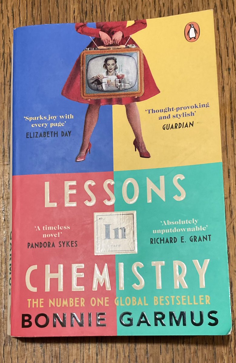 Best novel I’ve read in a long time. Great characters, the writing zings, really moving and laugh out loud funny. Genius debut by @BonnieGarmus