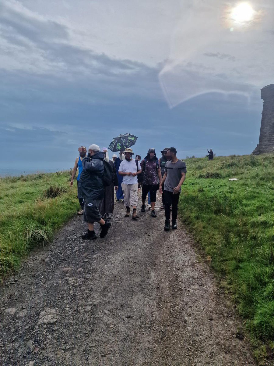Fantastic walk with our Seniors Walk&Talk to The Peel Tower, Holcombe. Fresh air & great company can do wonders for our physical & mental health. Coinciding with World #SuicidePreventionDay. #SuicidePrevention #mentalhealth #fitness #Health #trekking #walking @alkhazramasjid