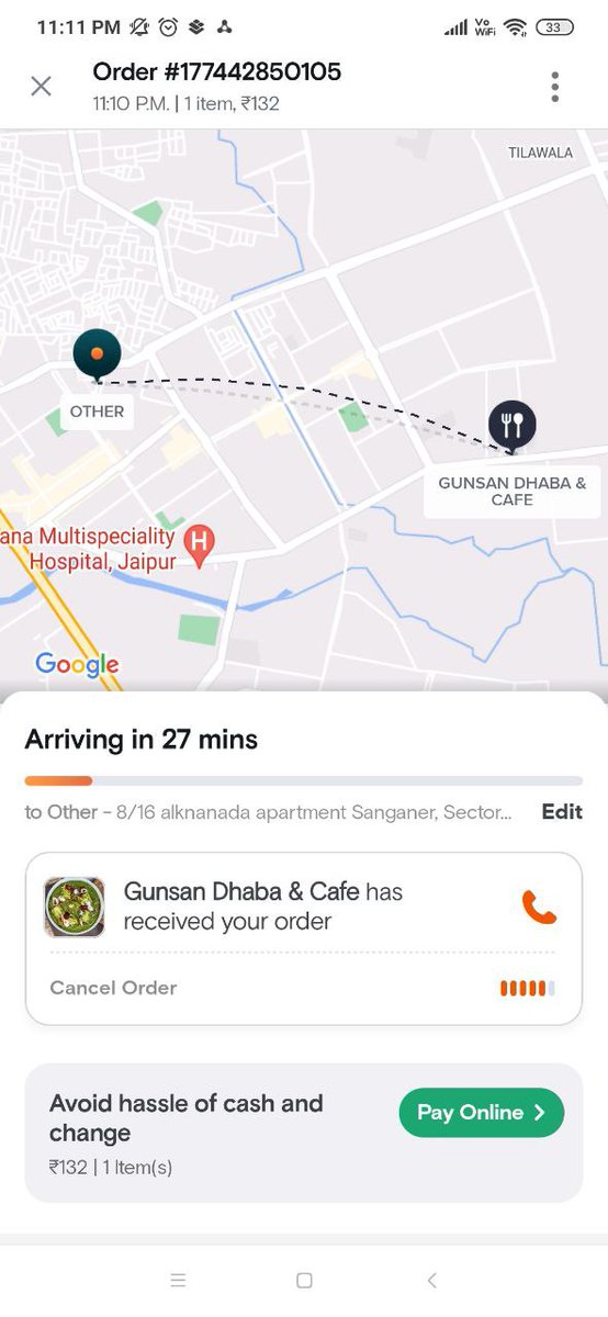 Klrahul997's tweet photo. Hey swiggy i want to report this item order from resturent food was totally waste of money and not worth. taste fully bakwas ... Plz report refund may money @Swiggy @SwiggyCares @WeAreSwiggy https://t.co/0b2N97kZuE