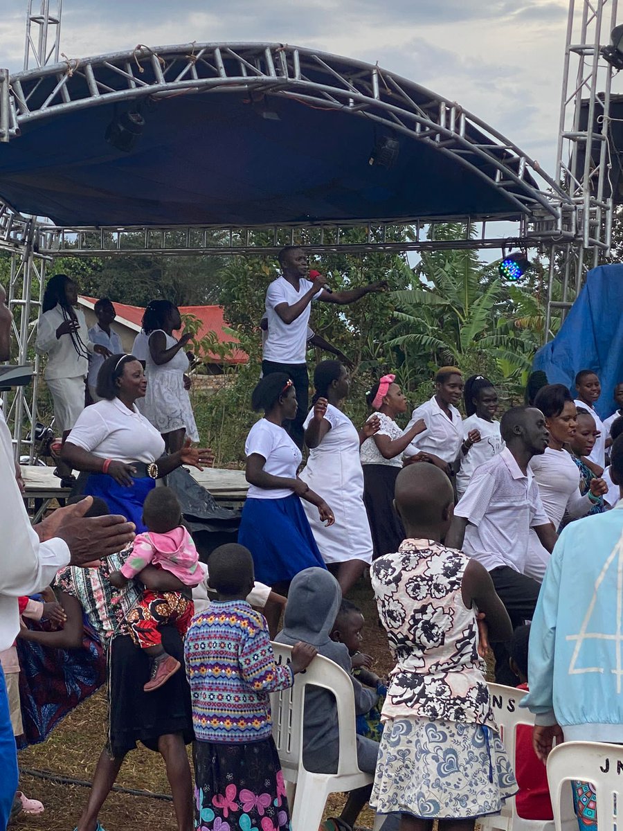 ChalityHope's tweet image. It was miracle crusade in Uganda