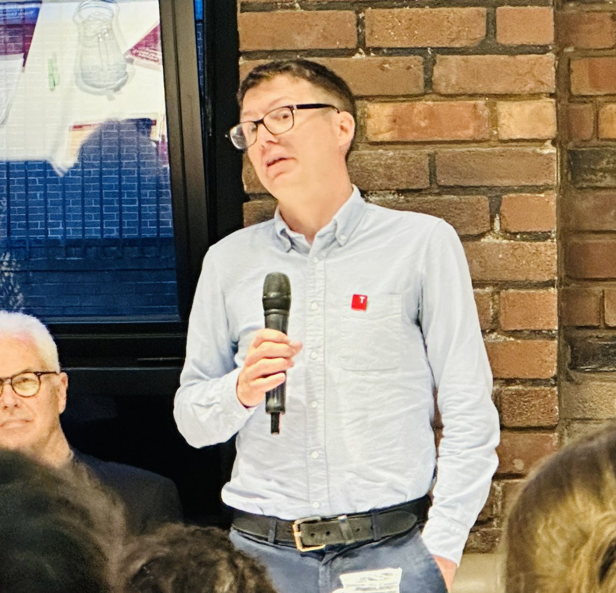 Neil Todd outlining the assault on workers’ rights by the government in implementing the Strikes (Minimum Service Levels) Act  - for more details on the Act see our mobile-friendly briefing by <a href="/richardbs8/">Richard Arthur</a> here qrfy.com/p/06zDWQzx_a #TUC23