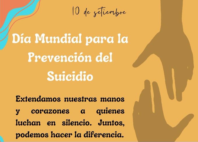 #SaludMental #DiaMundialParaLaPrevencionDelSuicidio https://t.co/JdjH81bP9t<a href="/tag/saludmental"class="tags">#SaludMental</a><a href="/tag/diamundialparalaprevenciondelsuicidio"class="tags">#DiaMundialParaLaPrevencionDelSuicidio</a>
