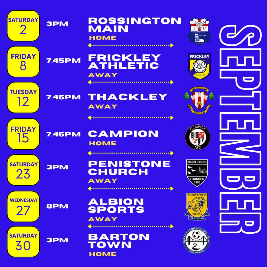 TheGarforthTown's tweet photo. Two wins from two games so far this month, but there's another huge week ahead. 💙💛 https://t.co/njfytPc5s9