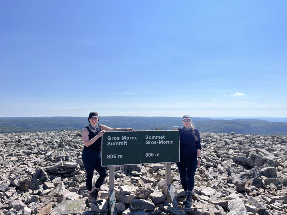 Gros Morne ⛰️ Glory!

Earlier this week, I completed the 18 Km round-trip hike to the Gros Morne Summit with my darkling friend! 

#ExploreNL #DiscoverNL #HikeNL #IgniteNL #GrosMorne