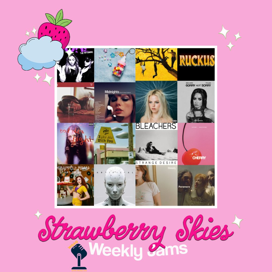 Strawberry Skies 🍓🌌✨ (@strawbskies) on Twitter photo THREAD: Strawberry Skies is finally back after a few months off! We've put together four playlists of our favorite songs from this summer, all of which are live on our site and our Spotify. Keep scrolling to check 'em all out 🍓✨
-
strawberryskiesblog.com/post/strawberr… THREAD: Strawberry Skies is finally back after a few months off! We've put together four playlists of our favorite songs from this summer, all of which are live on our site and our Spotify. Keep scrolling to check 'em all out 🍓✨
-
strawberryskiesblog.com/post/strawberr…