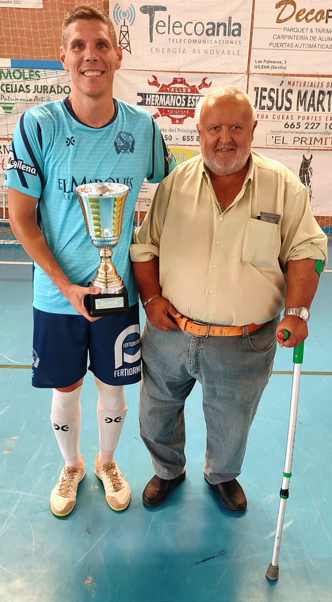 CAMPEONES TRIANGULAR PRESENTACIÓN

Magnífica puesta en escena de nuestro primer equipo que llegaba a la recta final de la pretemporada para medirse a Cañamera fs(Sevilla)
Y Belmez(Jaén)

Doble victoria

Puntos Suspensivos 7⃣
Cañamera 1⃣

Puntos Suspensivos 5⃣
Belmez Atlético 1⃣