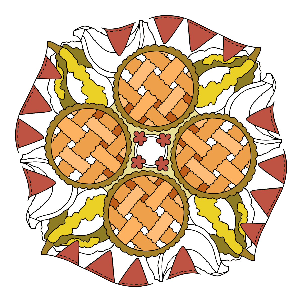 PersimmonsS's tweet image. Mandala pumpkin pie coloring page
coloring-for-adults.com/halloween/pump… #coloringpage