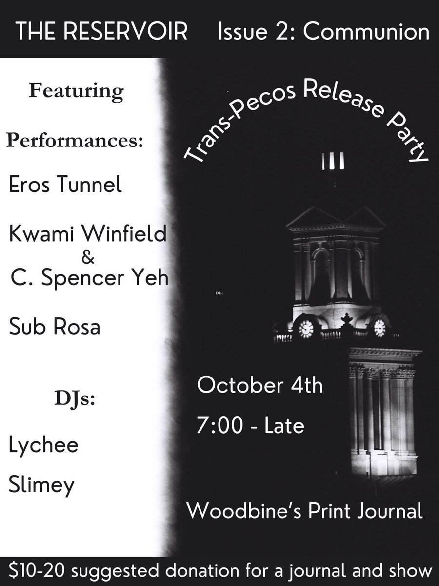 woodbinenyc's tweet image. Woodbine is releasing the second issue of The Reservoir, Communion, this month, published with Autonomedia. This issue features new texts by Kazembe Balagun, Elizabeth Povinelli, Geert Lovink, Kristin Ross, Experimental Jetset, Marcello Tari... autonomedia.org/product/reserv…
