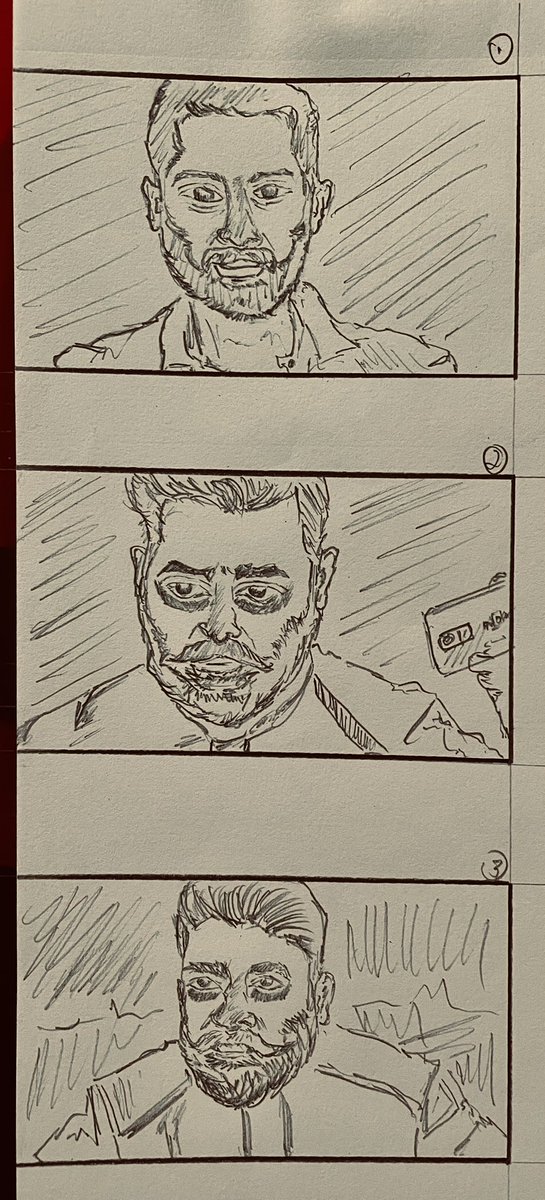 aswin_nallaps's tweet photo. Vikram movie storyboard part- 6
Interval block 
.
Art by : Aswin nallapan T
.
@Dir_Lokesh @RKFI @ikamalhaasan 
#LokeshKanagaraj #Vikram #KamalHaasan https://t.co/wWC5CrUoZr