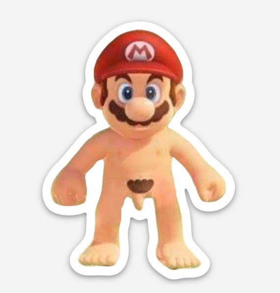 El pelo de polla de Super Mario es top