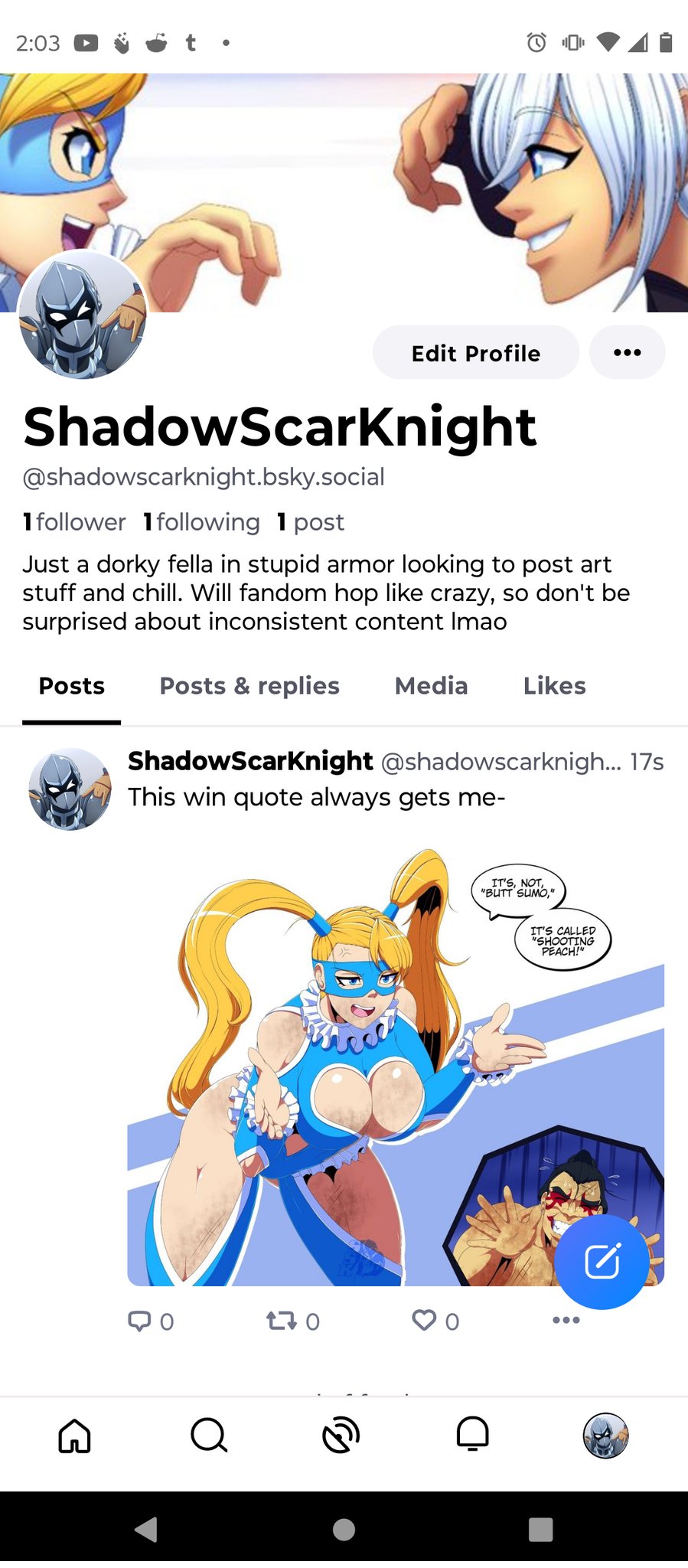 ShadowScarKnight on X: Yo dudes, just posting the following websites Im  using in case you wanna follow me elsewhere, including that new site! Big  thanks to one of my buddies for hooking