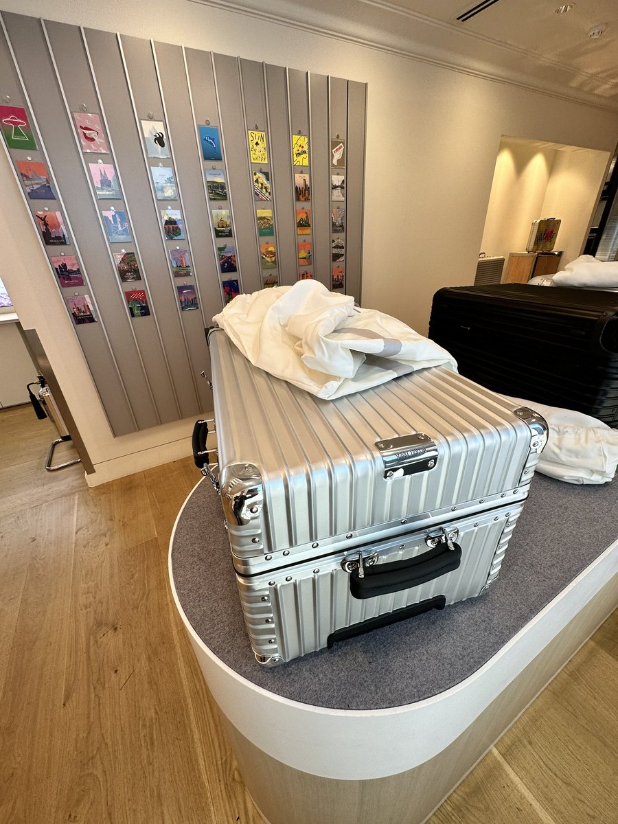 New luggage makes me happy