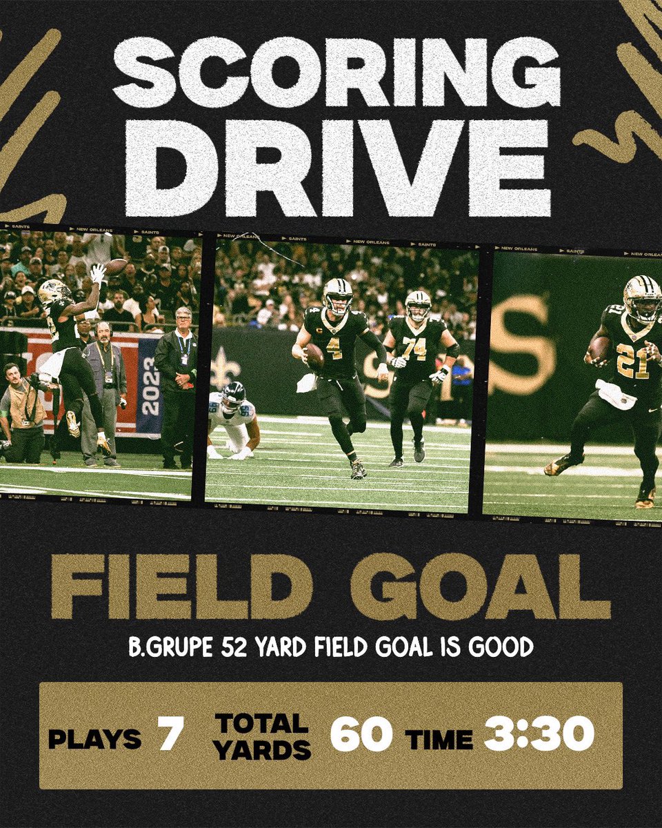 Have a day Grupe 🫡

#Saints