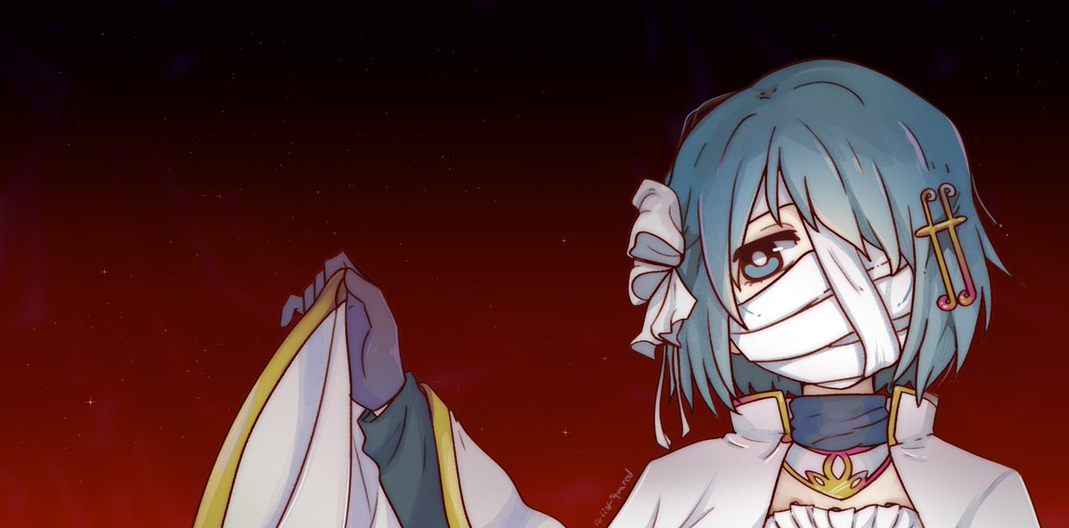 Artistsquared's tweet photo. #WalpurgisnachtRising #PMMD #puellamagica #MadokaMagica #PMMD_redraw #sayaka https://t.co/VWu38ddwml