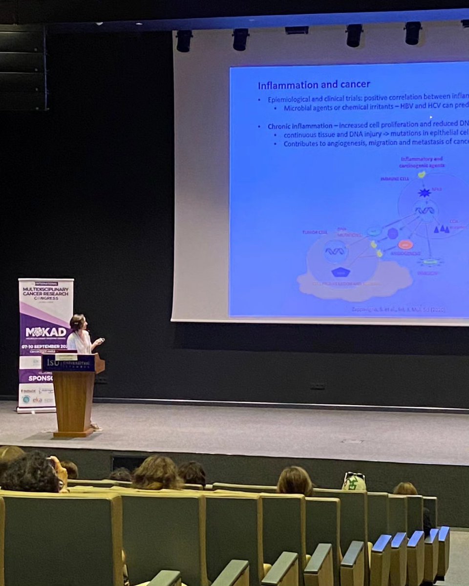 dnzcnsn's tweet photo. We attended the 3rd International Multidisciplinary Cancer Research Congress by #MOKAD in Istanbul. I would like to thank the scientific committee for giving me the opportunity to present our research and for the "MOKAD Young Basic Cancer Researcher Award" 🎉🎉 #cansyl @METUII https://t.co/eZiEYh7CR6