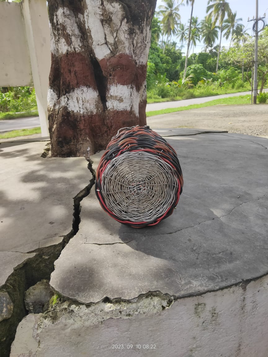 FireService_ANP's tweet photo. #FSCarNicobar personnel,understanding its importance have made Strainers themselves,by using (waste/spare)electric wires in an improvised manner.
WELL DONE https://t.co/wCfUgyQGLN