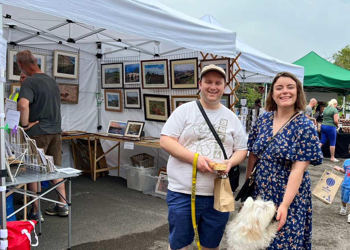 Richard Shaw 🔶 (@richardshawld) on Twitter photo Me, <a href="/sophthor/">Sophie Thornton</a> and Keiko 🐶 really enjoyed the Village Market at Greenhill Library this afternoon. We managed to avoid the rain and we came away with some lovely chocolates, cheese and some baklava pastries too! 😋 Me, <a href="/sophthor/">Sophie Thornton</a> and Keiko 🐶 really enjoyed the Village Market at Greenhill Library this afternoon. We managed to avoid the rain and we came away with some lovely chocolates, cheese and some baklava pastries too! 😋