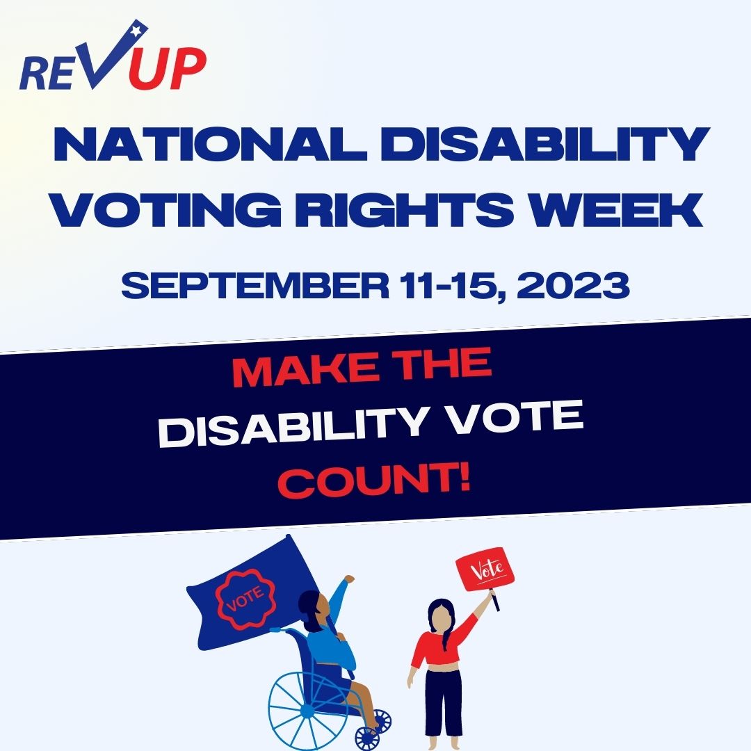 Able_SC's tweet image. Did you know? September 11-15 is celebrate Disability Voting Rights Week! We want to see you REV UP … Register, Educate, Vote and Use your Power! Learn more about this @aapd event week at aapd.com/wevote.
#RevUp #DisabilityVote #DisabilityPower #DVRW2023