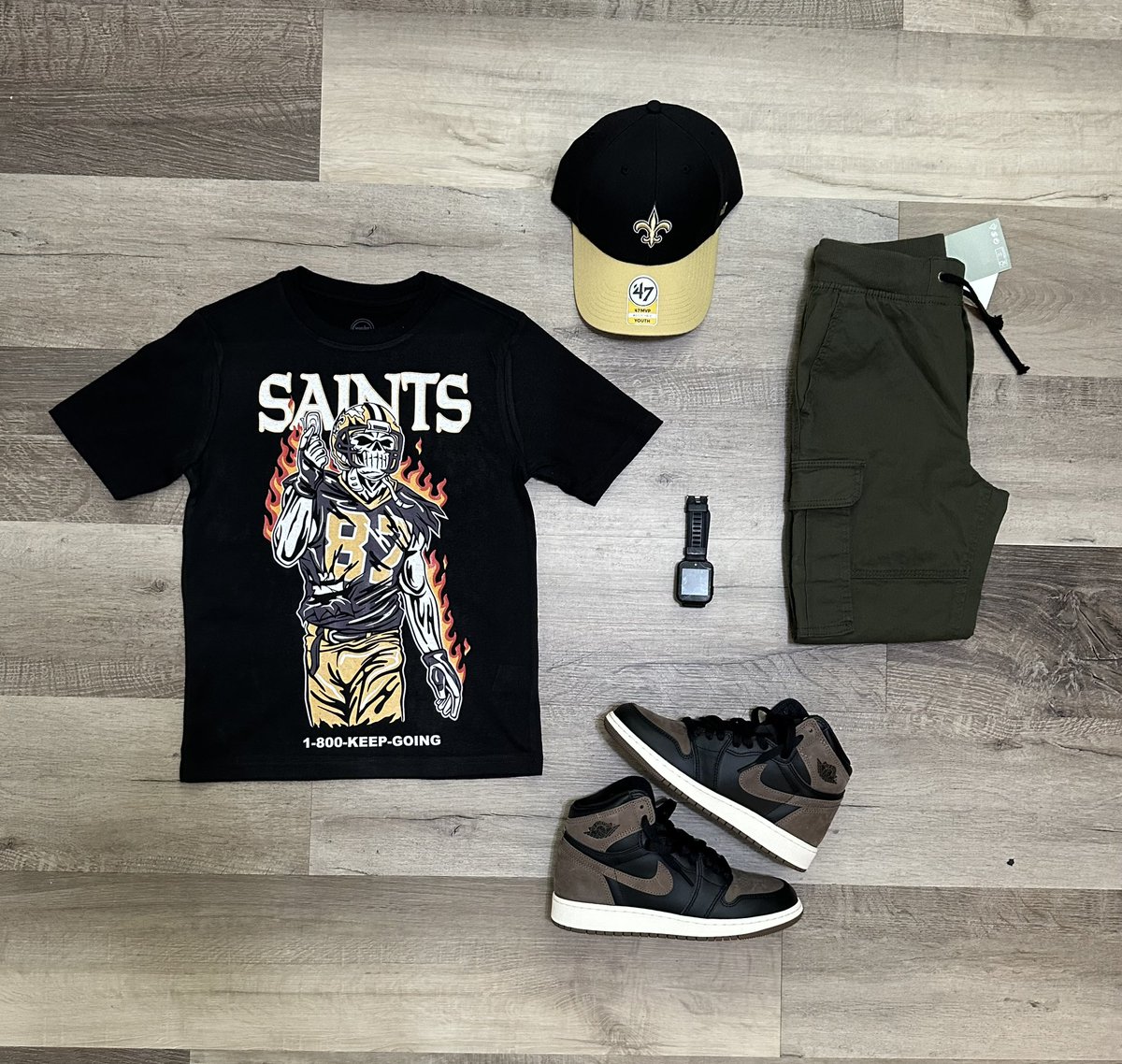 @Saints Sunday⚜️ #OutfitGrid #KidsEdition