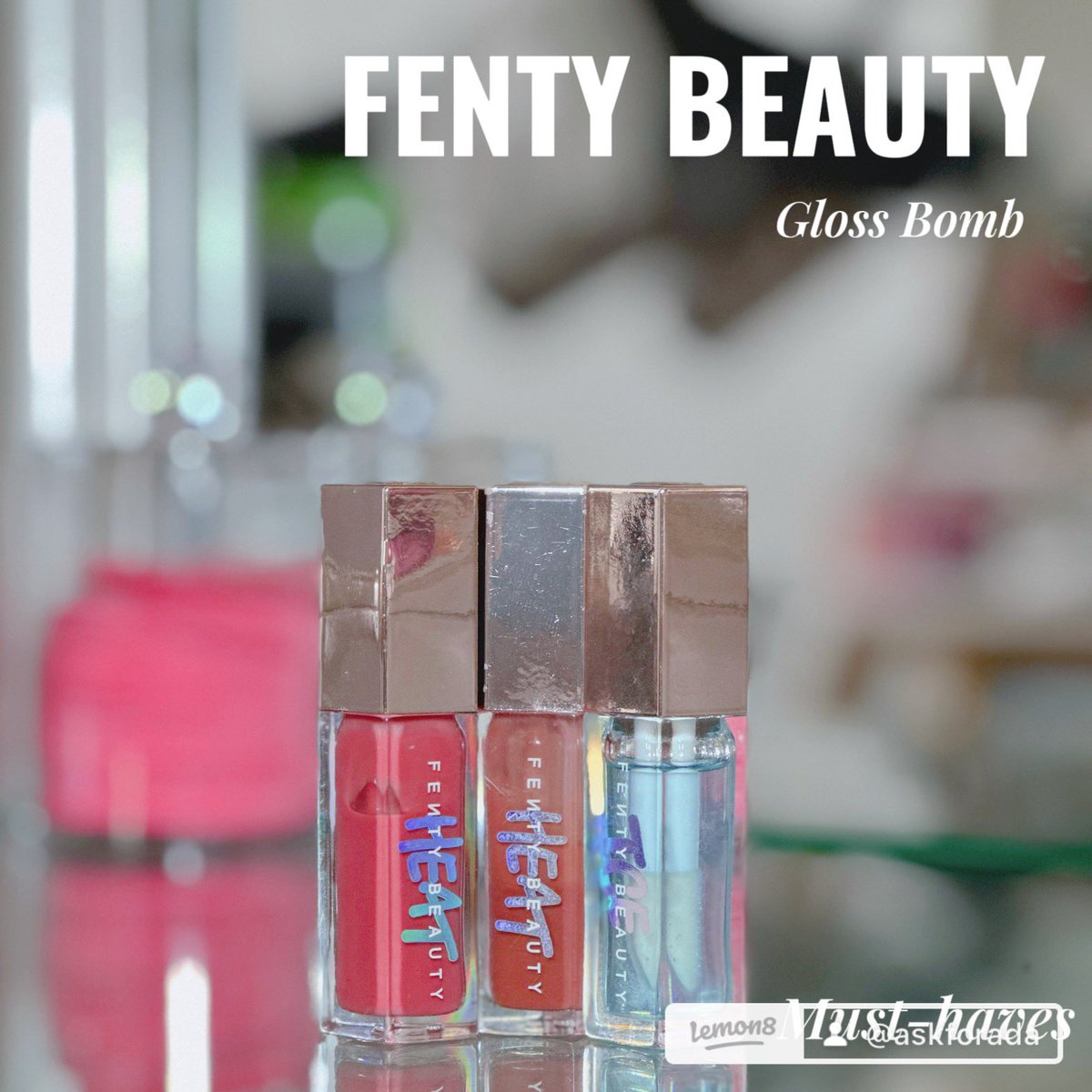 I swear by these <a href="/fentybeauty/">Fenty Beauty</a> Gloss bombs every single day. This always has to be in my purse! 

#fentybeauty #glossbomb #ugccommunity #UGCcreator
