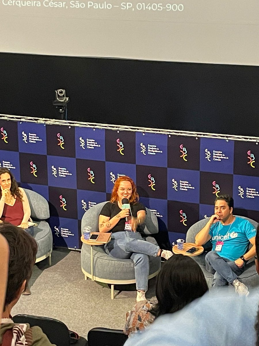 ciencianaweb's tweet image. "O poder da mudança é de quem espalha o conhecimento e não de quem retém para si"

Mellanie Silva, no EBDC 2023
@mellziland

#EBDC #EBDC2023