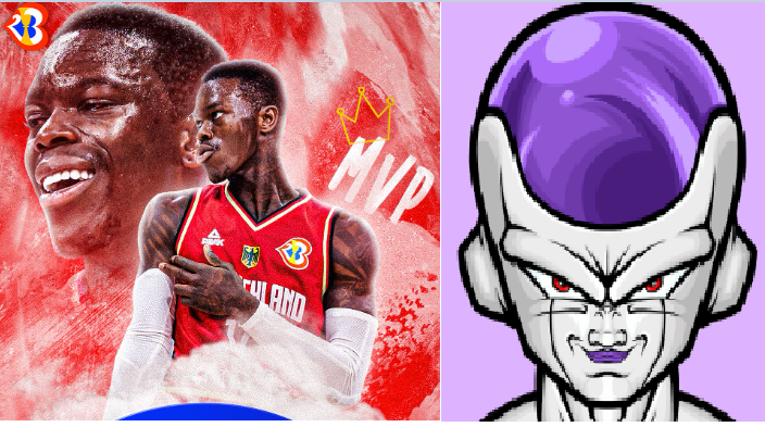 HelloImCarlo's tweet photo. @FIBA MVP! 
@DennisSchroder_ https://t.co/RGx4WOfO1P