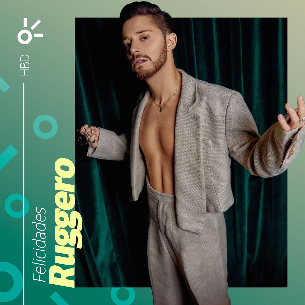 ClaromusicaMX's tweet photo. ¡Este día celebramos el cumpleaños de @_ruggero!🎂🎶 https://t.co/VOc8yCN8b2
#Claromúsica #RuggeroPasquarelli #Ruggero #VolverACero https://t.co/CtgO82iT58