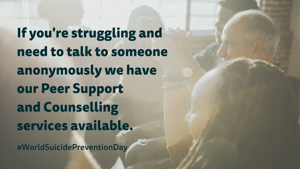 If you’re a #pharmacist, #trainee or #MPharmstudent &amp; you need to talk to someone, please contact us. Our Counselling &amp; Peer Support service is confidential, with minimal waiting lists, &amp; free for people on lower incomes: buff.ly/3sLvZLx  
#WorldSuicidePreventionDay
