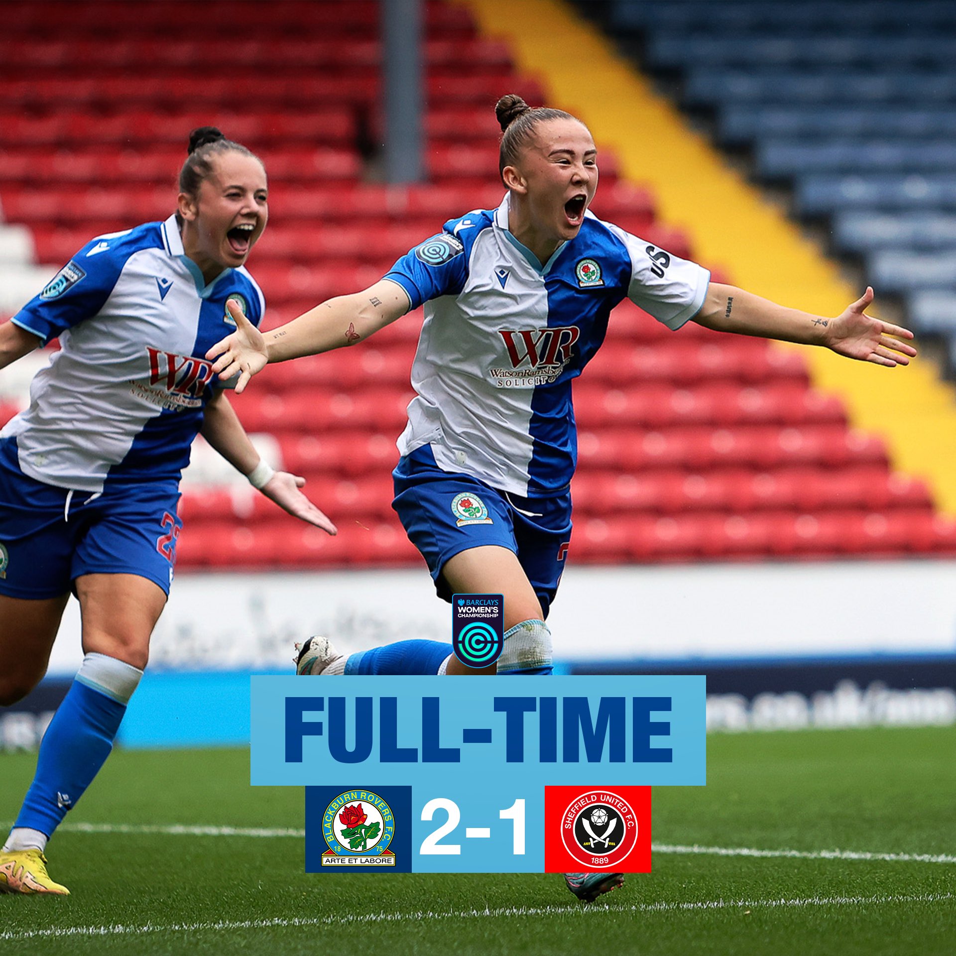 Blackburn Rovers on X: ⏱️ Full-time: 🦁 #Millwall 1-2 #Rovers 🌹 Heading  back north with the points in the bag! #MILvROV 🔵⚪   / X