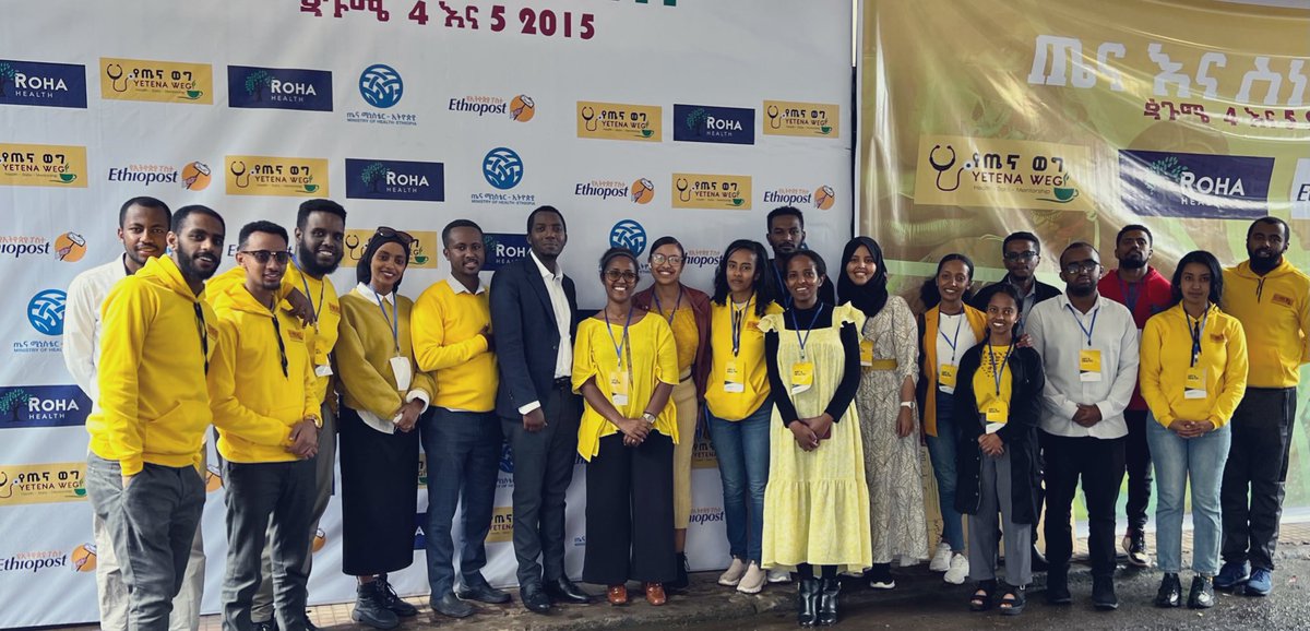 YetenaW's tweet image. 📢 💛Gratitude overload! 🙏 Huge thanks to our incredible partners
@ethiopost @RohaHealthFdn @FMoHealth @assegeds #HayadPharma @EthiopianBlood @Prana_Events #RotaractMel #RitaractHabesha
💛Participants - ERT, Saved to Save, Silenat Charitable Organization, Raey Children &…