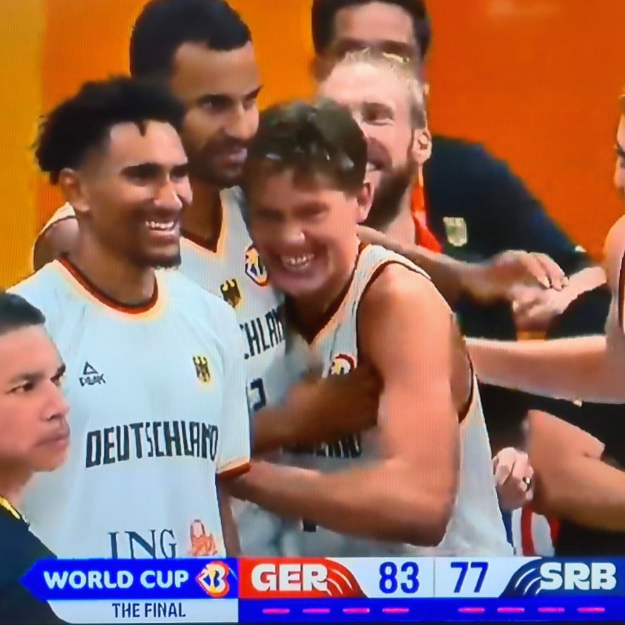 Congratulations to the German🇩🇪 Team becoming Basketball World Champion by beating Serbia🇷🇸 83:77 in today's exhilarating final!
#KoerbeFuerD
#FIBAWC