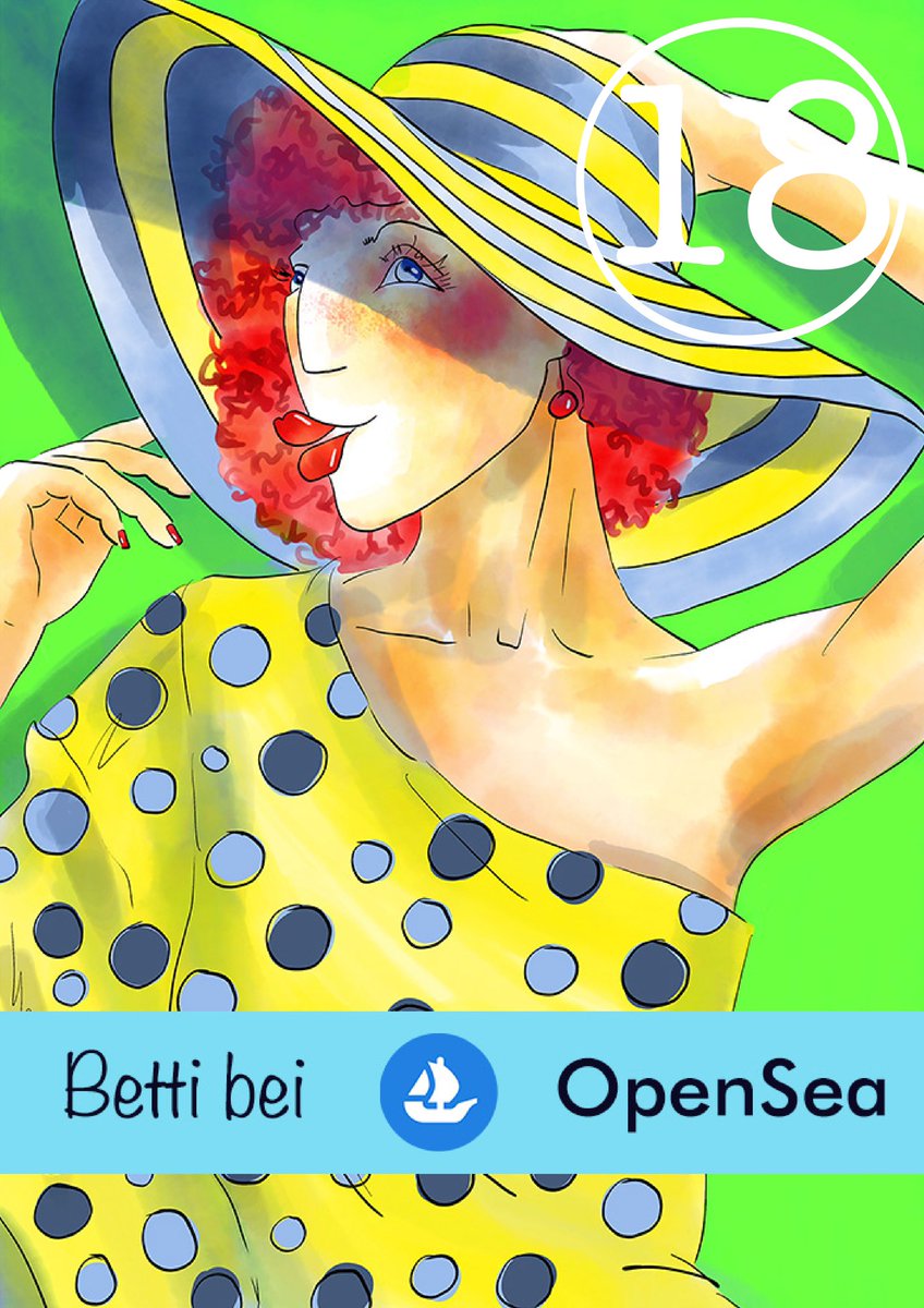 Betti 18 ist auf OpenSea 😃🌷🌷🌷

opensea.io/assets/ethereu…

#nft #nftartist #nftcreator #NFTCollection