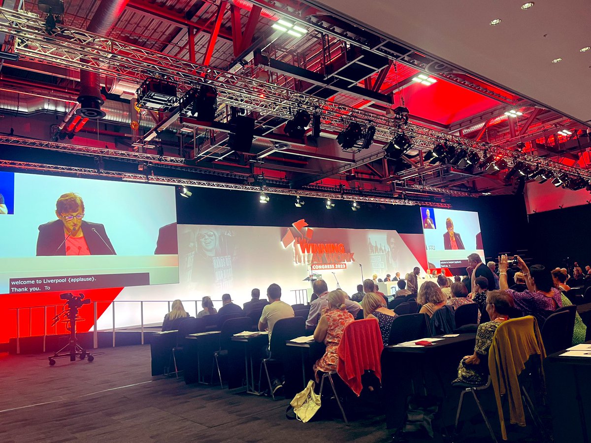 Ash James 💭 (@ashjamesphysio) on Twitter photo Great to be here at the opening of #TUC23 in Liverpool. Looking forward to an engaging 2 days while I am here.
The benefits of <a href="/thecsp/">Chartered Society of Physiotherapy (CSP)</a> as a professional body and a Trade Union cannot be underestimated Great to be here at the opening of #TUC23 in Liverpool. Looking forward to an engaging 2 days while I am here.
The benefits of <a href="/thecsp/">Chartered Society of Physiotherapy (CSP)</a> as a professional body and a Trade Union cannot be underestimated