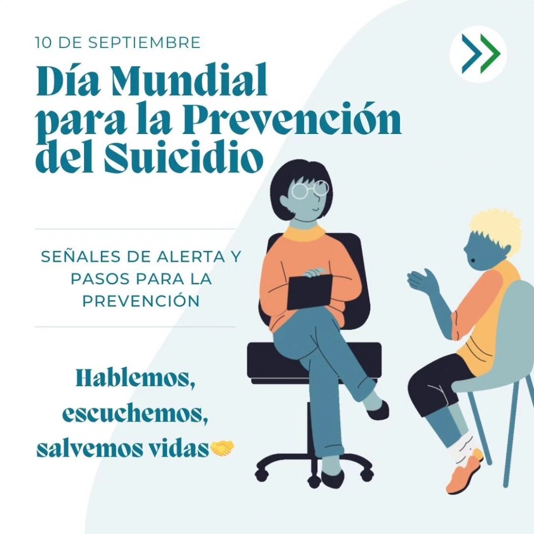 PeriodicodMeta's tweet photo. 🧏‍♀️ Les compartimos algunas señales que pueden indicar que alguien está considerando esta trágica opción, así como las acciones que podemos emprender para prevenir. 

#díamundialparalaprevencióndelsuicidio
#saludmental
#prevencion https://t.co/rEyJm9O1ra